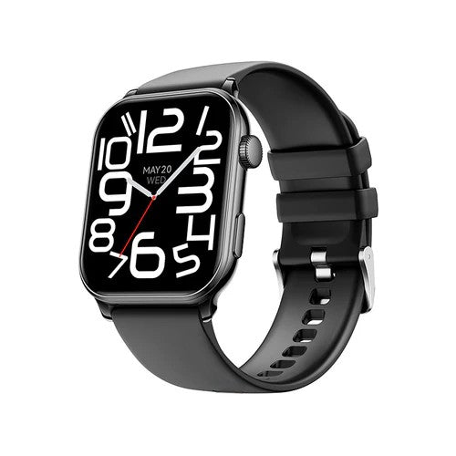 Square Full-Touch Smart Watch, All-Day Health & Fitness Tracker with Notifications for Android & iOS