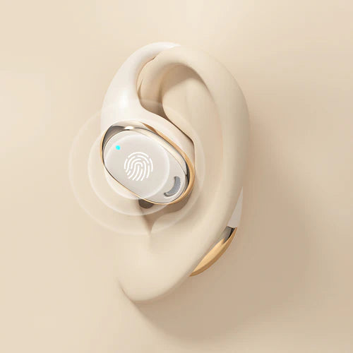 Open-Ear Bluetooth Headphones with Earhooks, Wireless Sport Earbuds with Charging Case